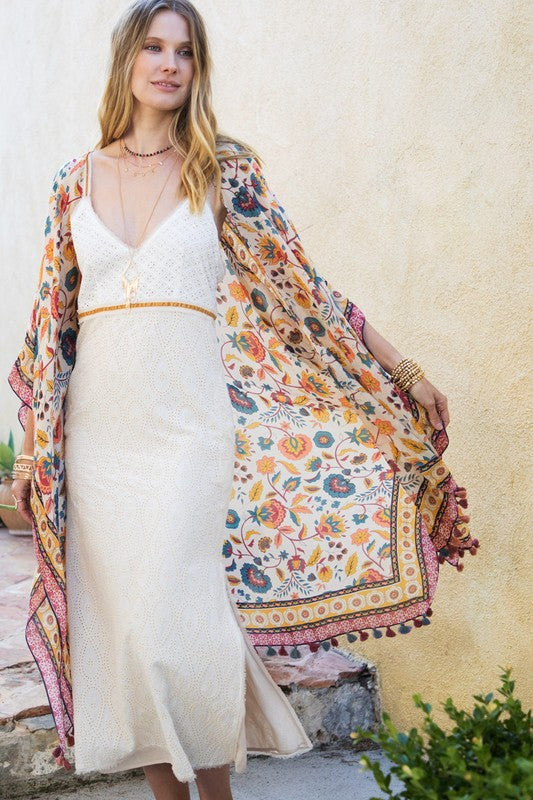 kimonos, dusters and cover ups. Beautiful quality fabrics and prints