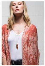 Load image into Gallery viewer, Paisley Print Kimono
