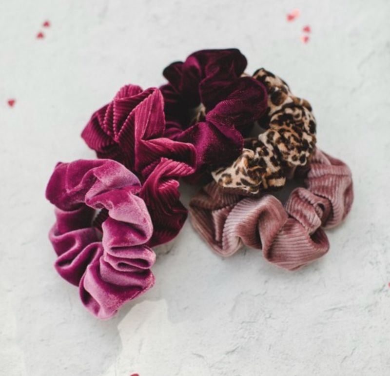 KARA SCRUNCHIE 5 PACK