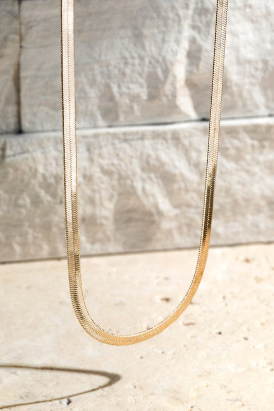CHARLI Herringbone Chain Necklace