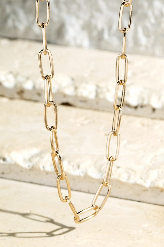 LINK Chain layering necklaces