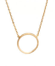 Load image into Gallery viewer, Minimalist Circle necklace
